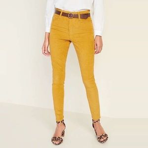 Old Navy Yellow Corduroy Pants